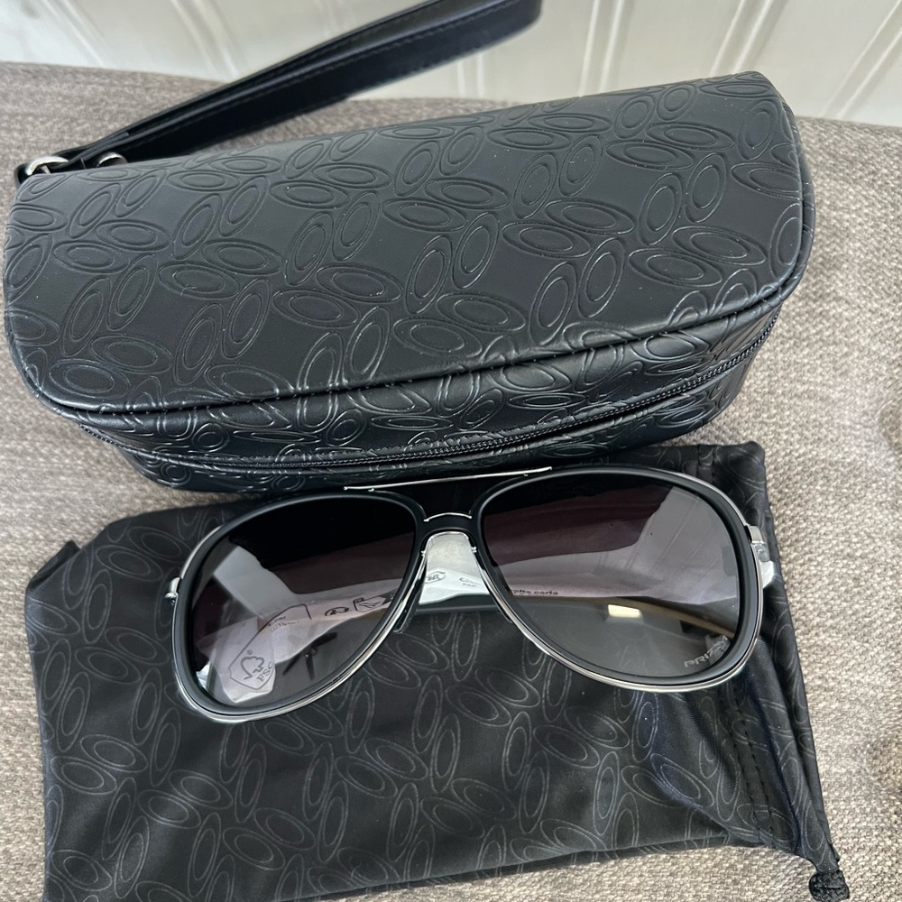 Oakley Split Time Sunglasses - Velvet Black with Prizm Grey Gradient